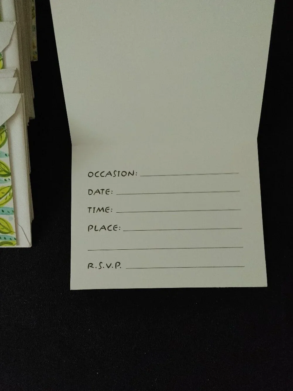 Invitations ~ Hallmark 'Come & Enjoy' (30) and Tender Thoughts (Packet of 8)